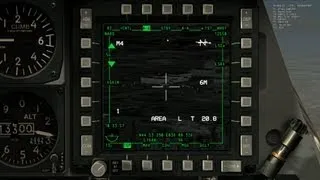 DCS A-10C Warthog - Strafing runs