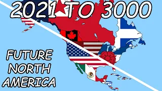 Alternate Future of North America from 2021 to 3000 (by GyLala)