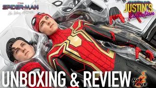Hot Toys Spider-Man No Way Home Integrated Suit Unboxing & Review
