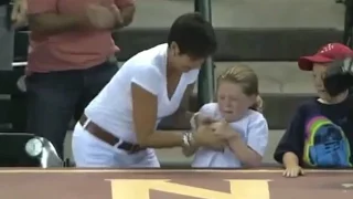 Sports Fans Stealing Balls From Kids