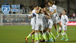 WNT vs. Costa Rica: Highlights - Feb. 10, 2016