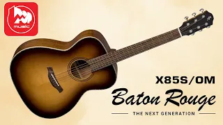 Акустическая гитара BATON ROUGE X85S/OM-COB (массив)