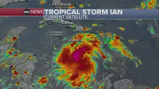 Tropical Storm Ian forecast to become a major hurricane