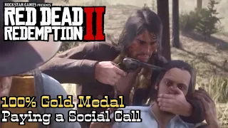 Red Dead Redemption 2 - Mission #10 - Paying a Social Call [Gold Medal]