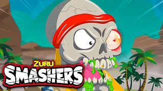 SMASHERS! Eyeball Escape + More Kids Cartoons! | Zuru | Smashers World | Animated Stories