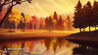 Deep Sleep Music 🍁 AUTUMN VIBES - Low Frequency Insomnia Healing - Binaural Beats