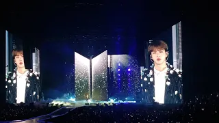 181009 HD 4K Jin Epiphany+The Truth Untold- BTS London Concert (방탄소년단) @ O2 arena Day 1