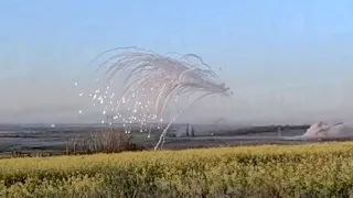 Massive Shockwave During Mine Clearing Operations