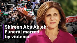 Shireen Abu Akleh: Israeli police attack mourners at journalist’s funeral