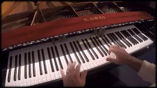 Joe Bongiorno performs O Holy Night - new age solo piano Christmas Shigeru Kawai