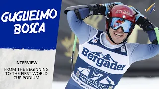 Guglielmo Bosca | From the beginning to the first World Cup podium | FIS Alpine