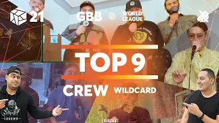 TOP (9-2) CREW Wildcard Compilation | GBB21: WORLD LEAGUE | REACTION