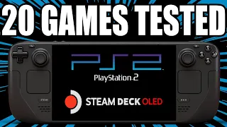 Steam Deck OLED - THE ULTIMATE PS2 HANDHELD - 20 PS2 GAMES TESTED!