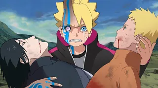 Naruto’s and Sasuke’s Death scene in the anime Boruto