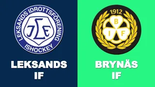 Leksands IF - Brynäs IF 2-7 l J20 Nationell Norra