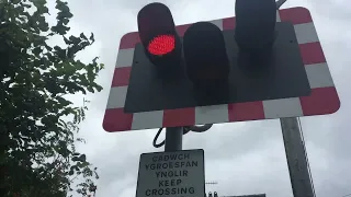 Harlech morfa level crossing