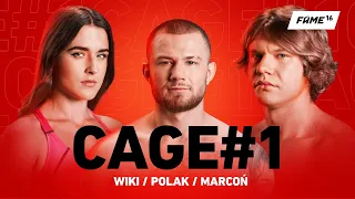 FAME 16 CAGE: Wiki, Polak, Marcoń (prowadzi Wardęga)