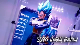 S.H. Figuarts Dragon Ball Super SUPER SAIYAN GOD SUPER SAIYAN (SSB) Vegeta Unboxing AND Review