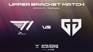 T1 vs GEN | Upper Bracket Match Highlight 04.01 | 2023 LCK Spring Playoffs Round3