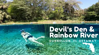 Prehistoric Underground Spring You Won't Believe Is In Florida! |   Devil's Den & Rainbow River