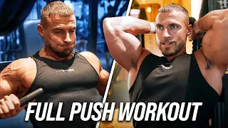 RAW Push Workout - Chest, Shoulders & Triceps