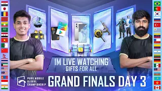 PMGC 2021 Grand Finals | Day 3 | PUBG MOBILE Global Championship | MrJayPlays , BABA OP, Ducky Bhai