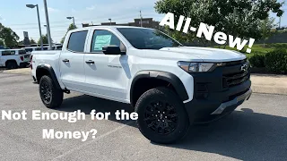 2023 Chevrolet Colorado 4WD Trail Boss 2.7T POV Test Drive & Review