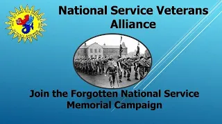 Forgotten National Servicemen