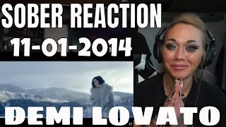 Demi Lovato SOBER REACTION | Just Jen Reacts to Sober by Demi Lovato | A VERY SOBERING RECTION