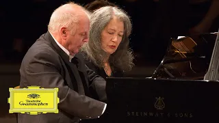 Martha Argerich & Daniel Barenboim – Mozart: Sonata in D Major for Two Pianos, I.Allegro con spirito