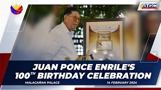 Juan Ponce Enrile's 100th Birthday Celebration 02/14/2024