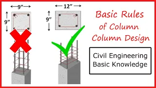 Basic Rules of Column Design | Guidance of Steel Reinforcement Details |