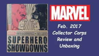 Superhero Funko BATTLE Showdown! Marvel Collector Corps Feb. 2017 Unboxing and Review!