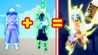 FUSION OF TIME SENSEI + NEON SHOGUN | TABS - Totally Accurate Battle Simulator