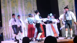 Ансамль немецкого танца «Folklorewagen» - танец мельников. Отрывок на бис