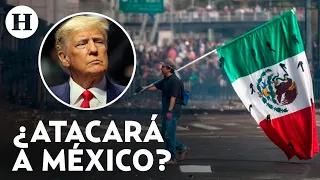 Trump promete incursión militar en México para combatir a los cárteles si llega a la presidencia