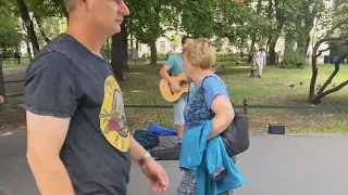 Rammstein - Ohne Dich (Cover, Street Performance)