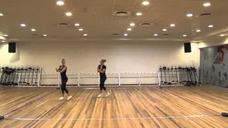 SAGF Aerobic Gymnastics Level 1 Pair Routine