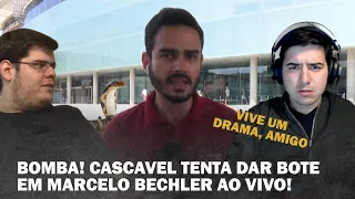 CHAMA O IBAMA! CASCAVEL TENTA ATACAR MARCELO BECHLER EM PROGRAMA AO VIVO DA TNT - CORTES DO LUISINHO