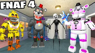 АНИМАТРОНИКИ ПУГАЮТ ОХРАННИКА FNAF 4 COOP ГАРРИС МОД ► Garry's Mod