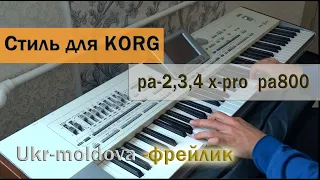 Korg pa 2x-pro  полька/фрейлик