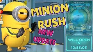 Minion Rush UNDERWATER STUDIO New Special Mission Coming Soon in minions game gameplay walkthrough