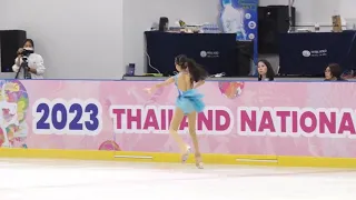 2023 Thailand National Championship Level 4 girls 1st place ⛸