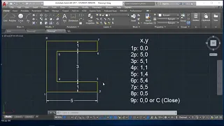 Autodesk AutoCAD: How to use Absolute Coordinate System in Autodesk AutoCAD