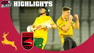 Dramatic Final Over Ends In Tied Match! | Notts v Leicestershire - Highlights | Vitality Blast 2020