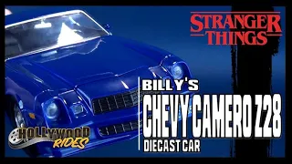 Jada Toys Hollywood Rides Stranger Things Billy's Chevy Camero Z28 Diecast Car Review