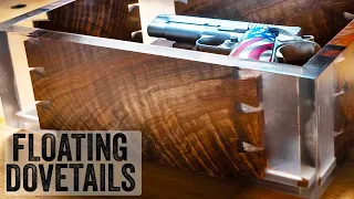 CRAZY Epoxy "Floating Dovetail" Gun Display Box Build