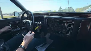 1991 Cadillac Brougham D’Elegance Driving Video! 20,400 ACTUAL MILES!! Astro Roof! 5.7! Triple Black