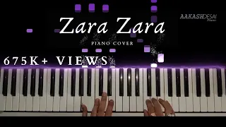 Zara Zara | Piano Cover | Bombay Jayashri | Aakash Desai