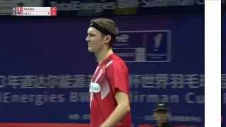 Sudirman Cup 2023 QF highlights | Lee Zii Jia 李梓嘉vs Viktor Axelsen 安塞龙 | Sad Tragedy for Axelsen